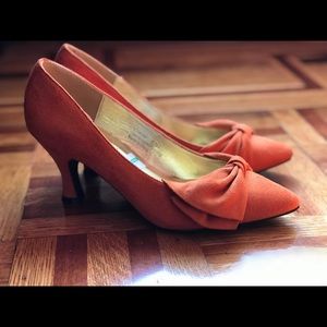 Bellini Charm pump; Orange